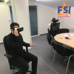 Innovations bloc la réalité virtuelle - Chasse aux risques B